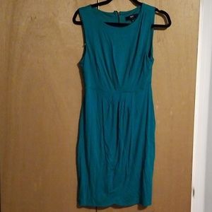 MOSSIMO Teal Stretch Dress New w/Tags Small